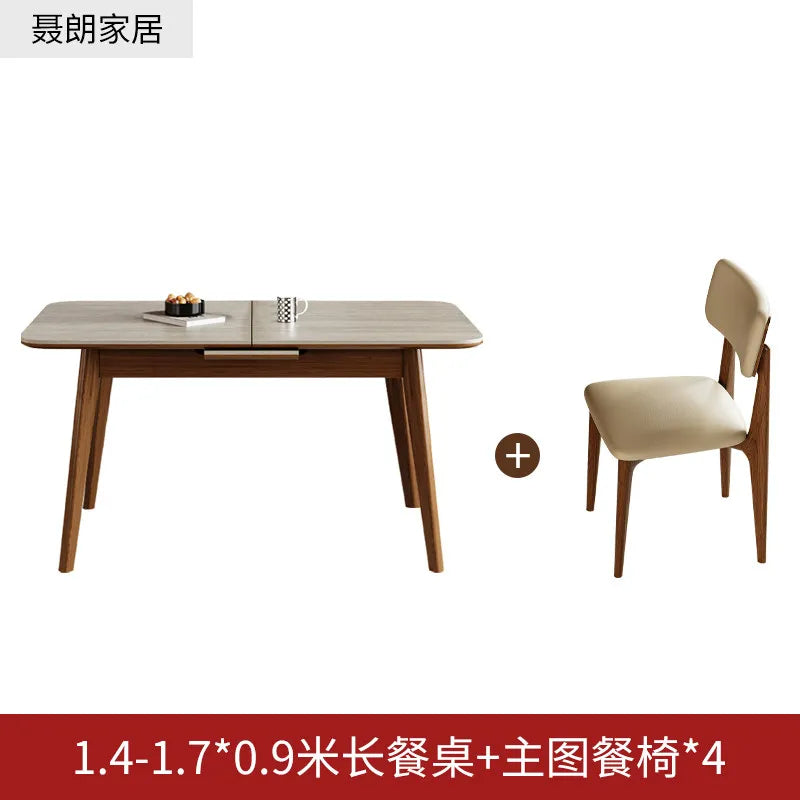 Extendable Nordic Dining Table 