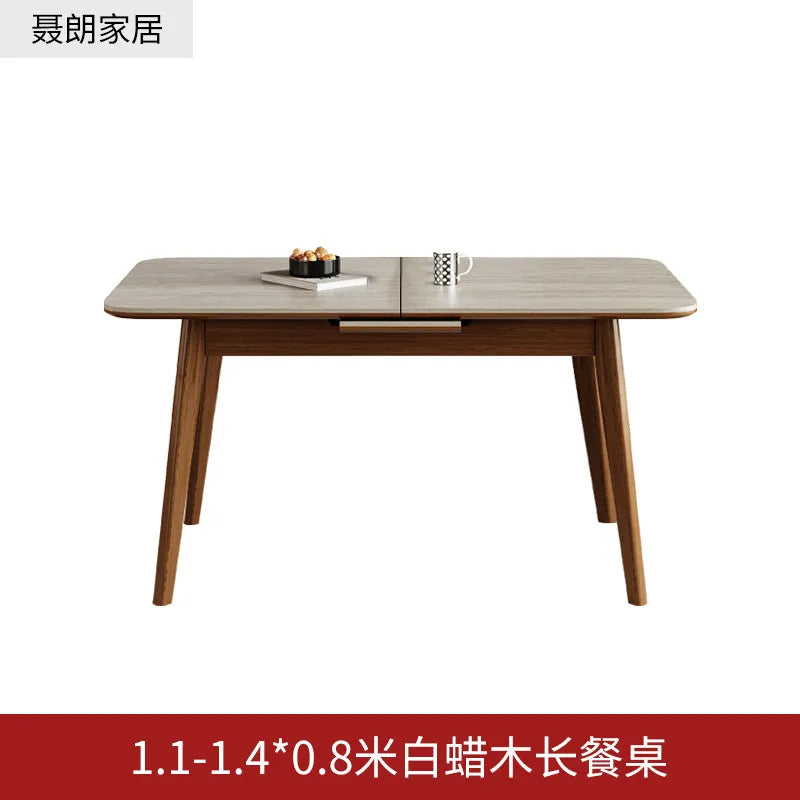Extendable Nordic Dining Table 
