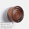 round Glass LED Wall Lamp Sconce