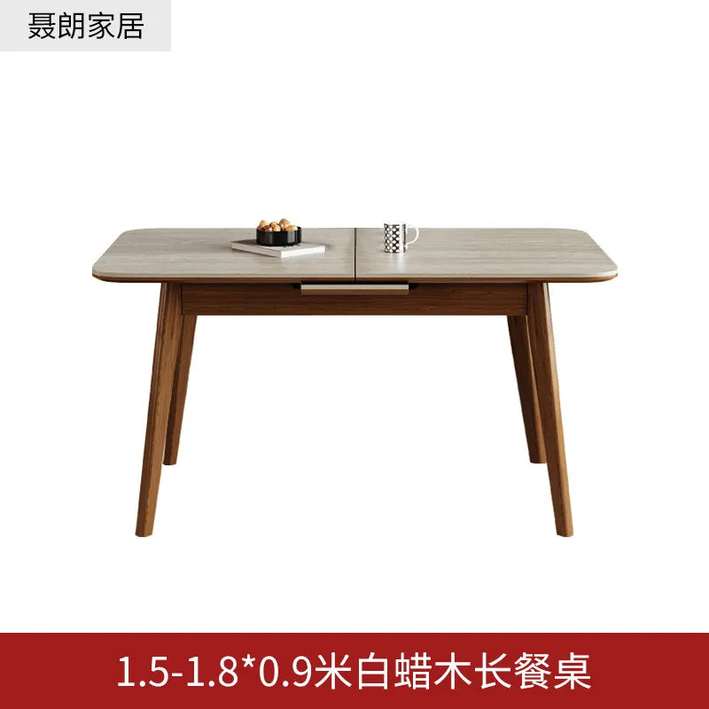 Extendable Nordic Dining Table 