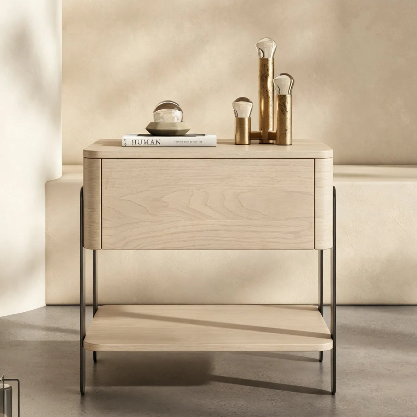 Italian Bedside Table