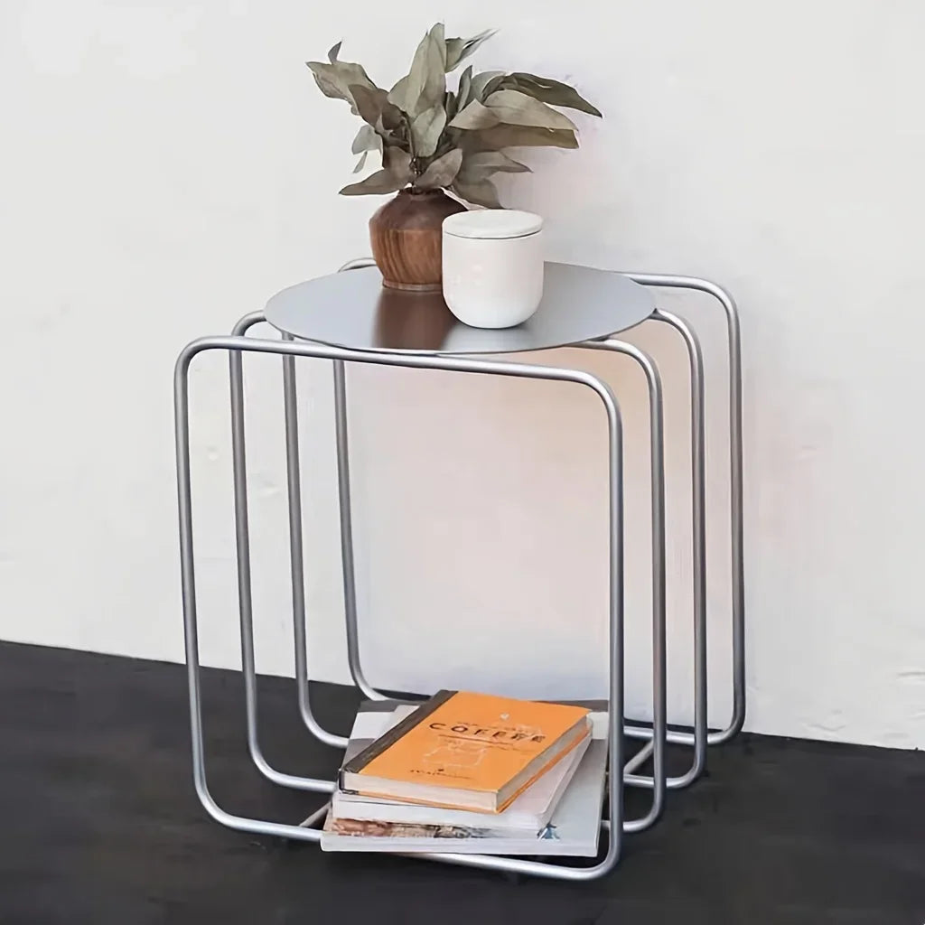 Minimalist Home Iron Art Table