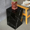 Plinth Marble Cube Table