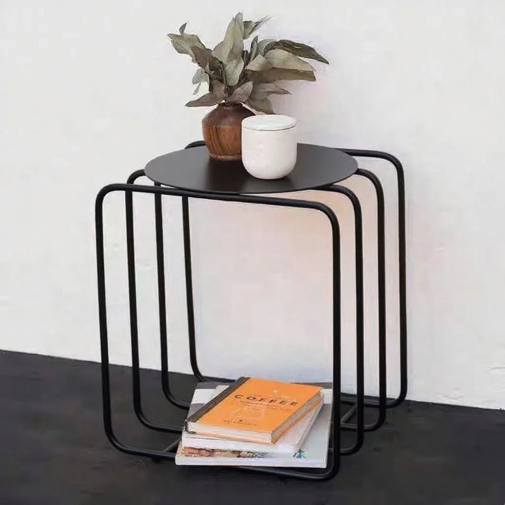 Minimalist Home Iron Art Table