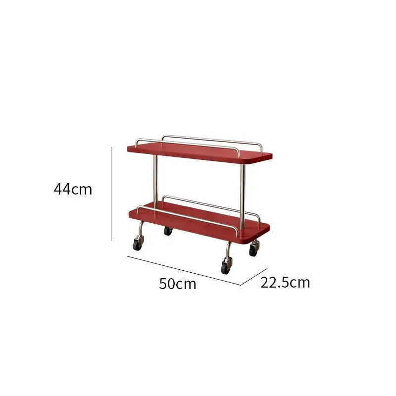 MOMO Art Retro Cart Narrow Shelf
