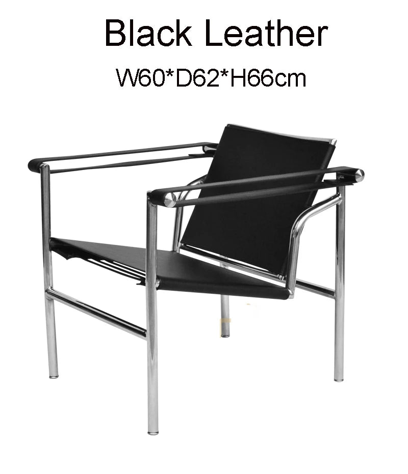 Leather Cow Leather Stainless Steel Chair